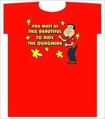 A Family Guy T-shirt featuring Quagmire