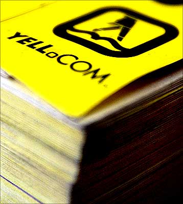Yell Group plc publishes the Yellow Pages in the UK