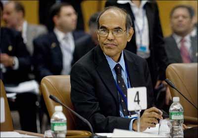 Governor of the Reserve Bank of India Duvvuri Subbarao. | Nicholas Kamm/AFP/Getty Images