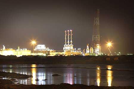 Reliance Industries' KG-D6 facility located in Andhra Pradesh