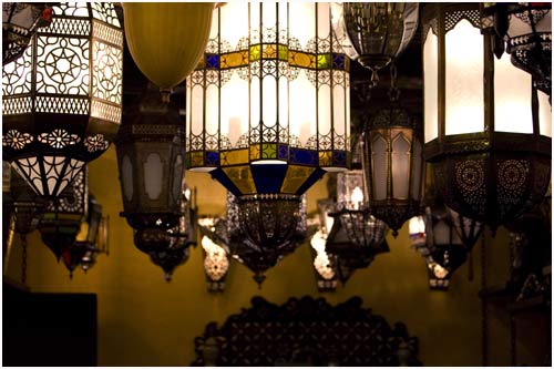 A view of the interior of the Burj Al Arab hotel in Dubai.