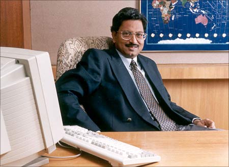 Ramalinga Raju, jailed chairman of Satyam Computer Services. | Photograph: PK/CC/Reuters