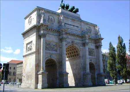 The Siegestor - Victory Gate, Munich