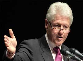 Former US President Bill Clinton