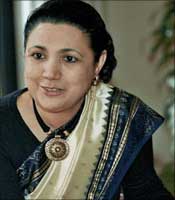 Indian Ambassador to US Meera Shankar. 