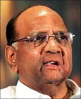 Sharad Pawar. Photograph: Reuters