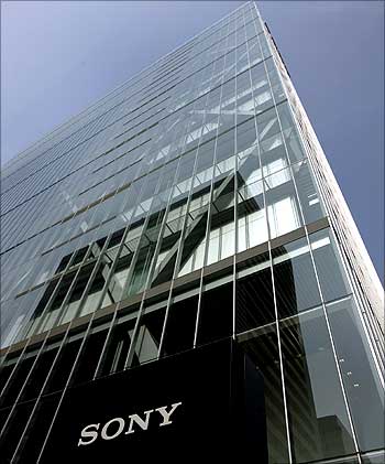 Sony Corp headquarters in Tokyo.