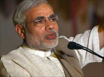 GUjarat Chief Minister Narendra Modi.