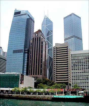 Rentals drop in Hong Kong.