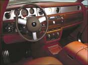 Interior of Rolls-Royce Phantom Coupe