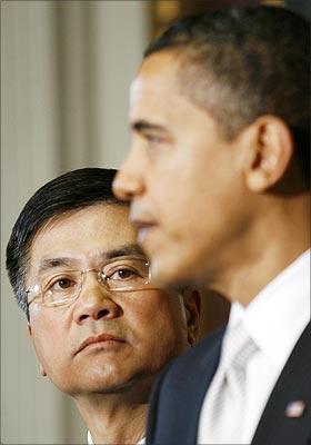 Gary Locke with Obama