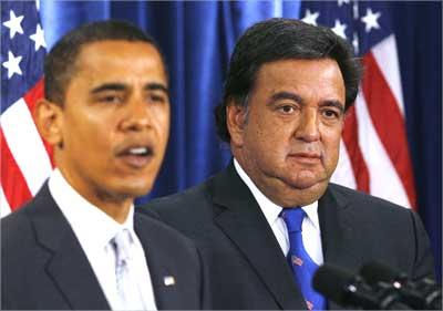 Bill Richardson, Barack Pbama's commerce secretary withdraws