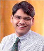 Francisco D' Souza, president and chief executive of Cognizant Technology Solutions. Photograph: Rediff Archives