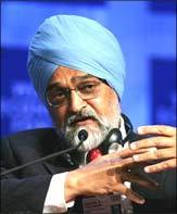 Planning Commission Deputy Chairman Montek Singh Ahluwalia. Photograph: Reuters