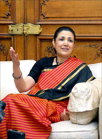 Indian Ambassador to the United States, Meera Shankar.