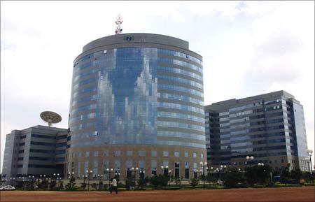 The International Technology Park Ltd building which houses nearly 50 technology firms in Bengaluru.