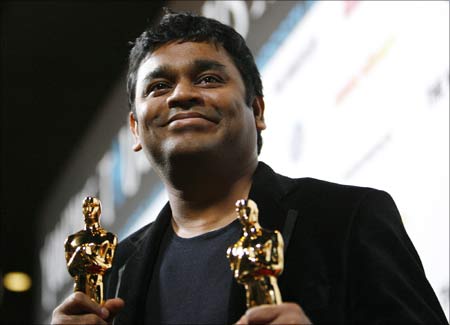 A R Rahman holds the Oscars for achievement in music for both original song and original score for his work on the film Slumdog Millionaire.