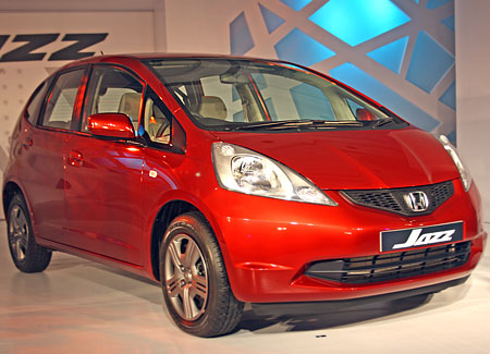 The newly launched Honda Jazz