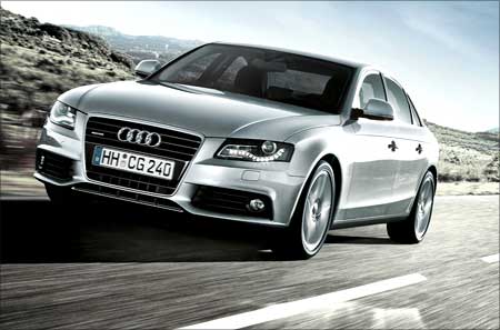 New Audi A4 at Rs 36.40 lakh - Rediff.com Business