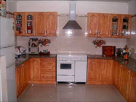 A modular kitchen