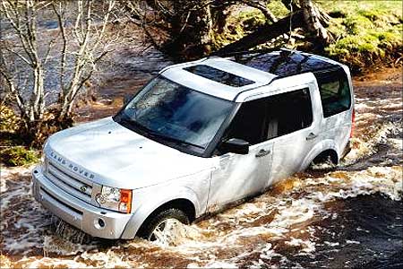 The Land Rover Discovery 3