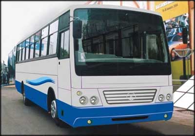 Tata CNG Bus