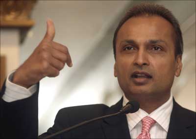 Anil Ambani, chairman of Anil Dhirubhai Ambani Group, speaks during a news conference in Ahmedabad. | Photograph: Amit Dave/Reuters