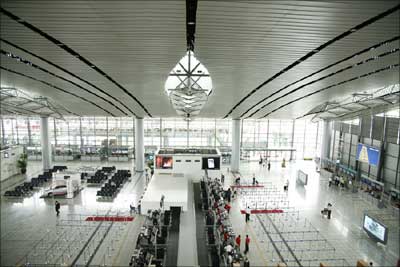 Rajiv Gandhi International Airport, Hyderabad.