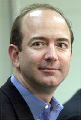 Amazon.com CEO Jeff Bezos. | Photograph: Anthony P. Bolante/Reuters