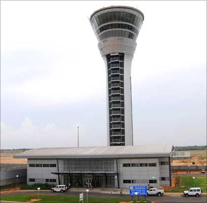 Rajiv Gandhi International Airport in Hyderabad