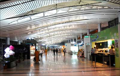 Rajiv Gandhi International Airport in Hyderabad