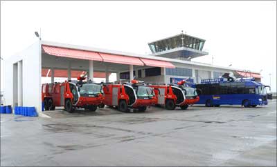 Rajiv Gandhi International Airport in Hyderabad