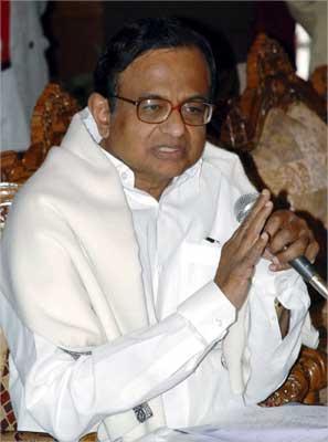 Home Minister Palaniappan Chidambaram. | Photograph: Rajesh Kumar Sen/Reuters