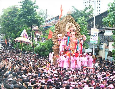 Ganpati visarjan