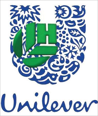 The logo of Hindustan Unilever, makers of Lux soaps, etc.