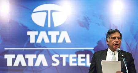 In India's biggest acquisition deal, Ratan Tata spent $12.2 billion to take over steel major Corus.