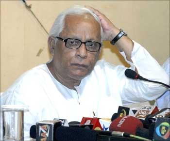 Buddhadeb Bhattacharjee, chief minister of West Bengal.