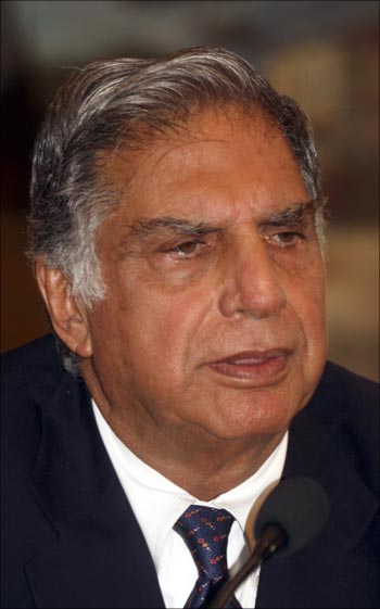 Ratan Tata, chairman of the Tata Group.