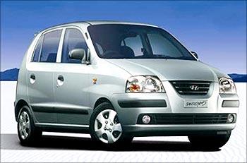 Hyundai Santro.