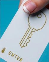 electronic key cards hotels