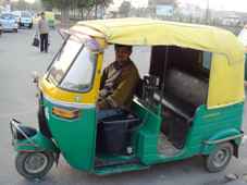 An autorickshaw