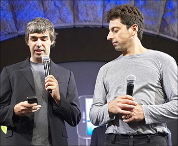 Sergey Brin and  Larry Page.