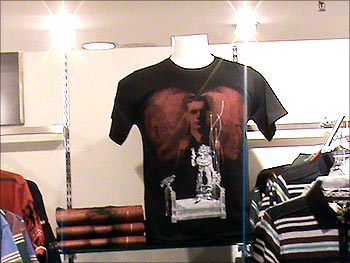 Scopial's designer T-shirts.
