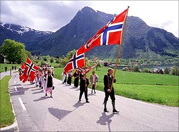 Norway's domestic savings rate is high.