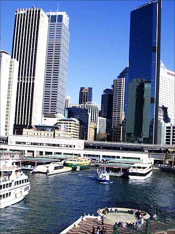 Australia ranks high on business environment.