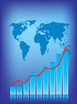 'First signs of growth visible in global economy'