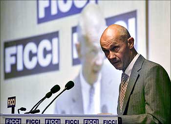 World Trade Organisation Director-General Pascal Lamy in New Delhi.
