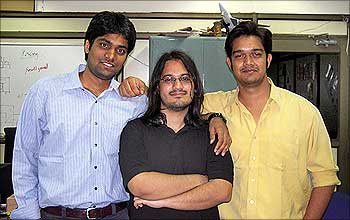 Ankit Mehta with Ashish Bhat and Rahul Singh
