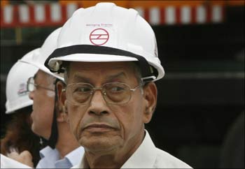 Delhi Metro Rail Corporation chief Elattuvalapil Sreedharan.