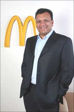 Image: Amit Jatia, managing director, McDonald's India, (west & south)
